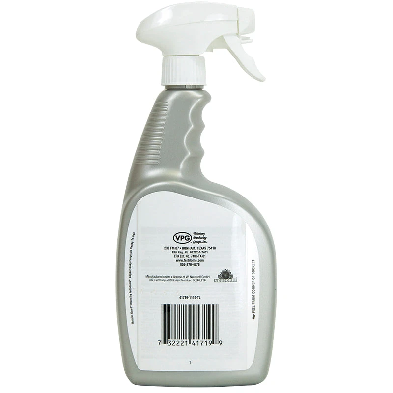 Natural Guard Copper Soap Liquid Fungicide RTU (Qt) 2 Natural Guard Copper Soap Liquid Fungicide RTU (Qt) - Billede 2