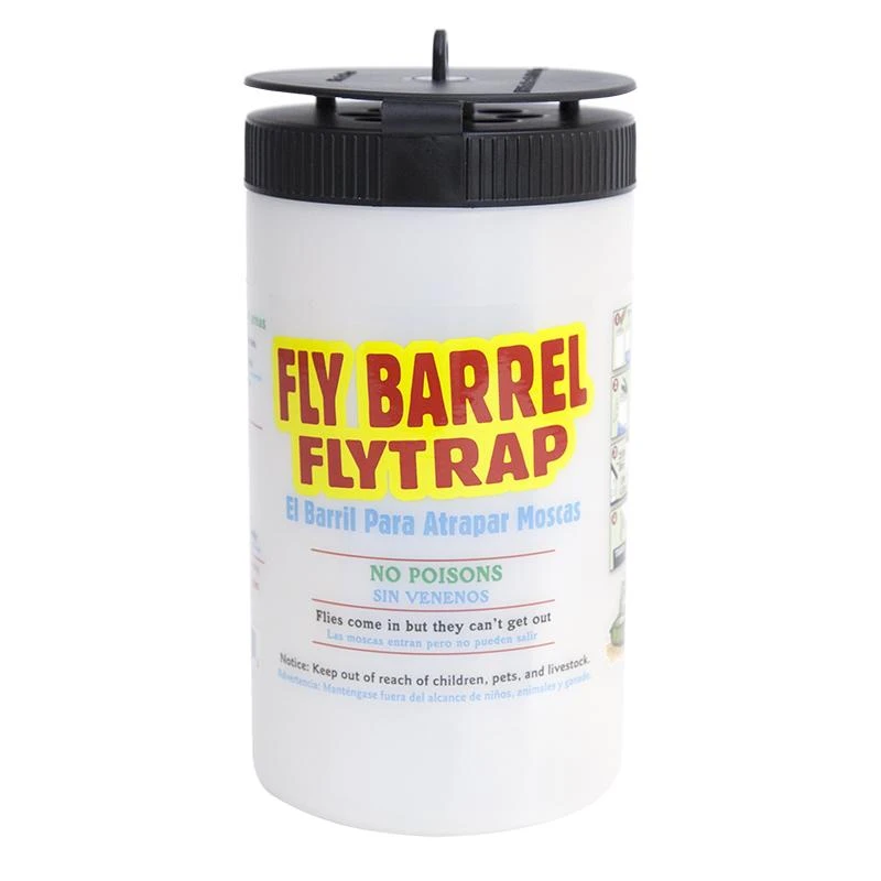 Flies Be Gone Fly Barrel Fly Trap 1 Flies Be Gone Fly Barrel Fly Trap