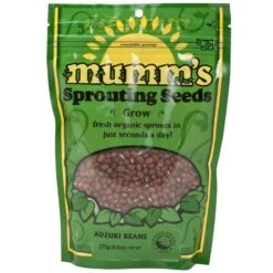 Organic Adzuki Bean Sprouting Seeds (9.7 Oz)