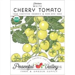 White Cherry Tomato Seeds (Organic)