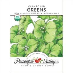Claytonia Greens Seeds (Organic)