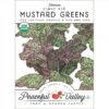 Mustard Giant Red Greens Seeds (Organic)