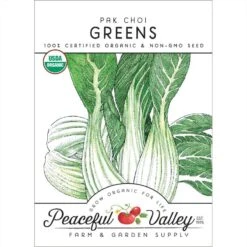 Nye udgivelser 5 Pak Choi Greens Seeds (Organic)