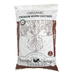 Peaceful Valley Organics Premium Earthworm Castings (1 Cu Ft)