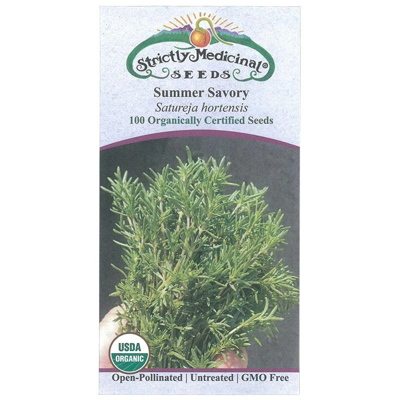 Strictly Medicinal Organic Summer Savory 1 Strictly Medicinal Organic Summer Savory