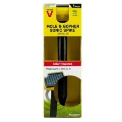 Victor Solar Powered Sonic Spike Mole Repeller